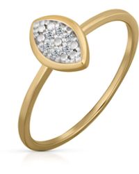 Orolino - Ring 585 Mit 6X Brillant Zus. 0,03Ct - Lyst