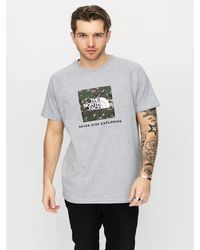 The North Face - Reglan Sleeve Nse T Shirt Cotton - Lyst