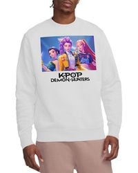 K-Pop Demon Hunters - Adult Heroic Huntrix Huntr/X Sweatshirt - Lyst