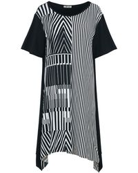 Conquista - Grafisch Elegantes Plus Size Jersey-Kleid - Lyst