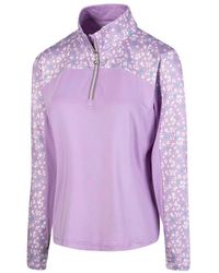 Island Green - Ladies Floral Base Layer Top - Lyst
