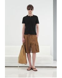 Giesto - Slim Fit Crew Neck Cotton T-Shirt - Lyst