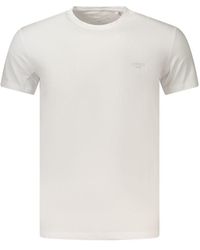 Guess - Witte Katoenen T-Shirt - Lyst