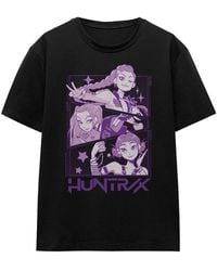 K-Pop Demon Hunters - Ladies Huntr/X Panel T-Shirt - Lyst