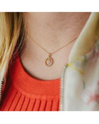Julie Julsen - Collier 925/- Sterling Silber Vergoldet Mit Beweglichem Baum - Lyst