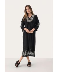 Part Two - Jurk Regular Fit Blac - Lyst