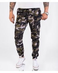 Rock Creek - Cargohose Camouflage - Lyst
