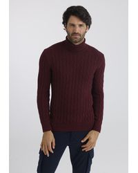 Felix Hardy - Pullover Rollkragenpullover Mit Zopfmuster - Lyst