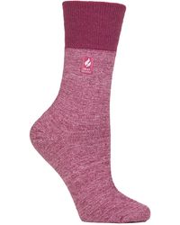 Gentle Grip - Ladies Non-Binding Thermal Honeycomb Top Socks - Lyst