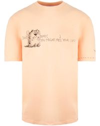 PUMA - X Michael Lau Long Tee Short Sleeve Crew Neck T-Shirt 530362 26 Cotton - Lyst