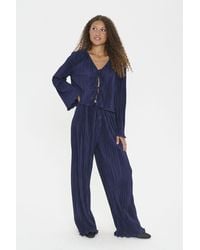 Saint Tropez - Vest Zunisz Vest Regular Fit Dark Blue - Lyst