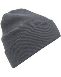 BEECHFIELD® - "Original" Mütze Mit Bündchen (Graphit) - Lyst