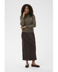 Kaffe - Coltrui Astrid Coltrui Slim Fit Brown - Lyst