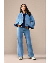 Mart Visser - Jaily Jacket Denim Blauw - Lyst