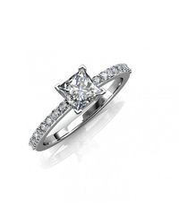 Myc Paris - Einfacher Quadratischer Ring - Lyst