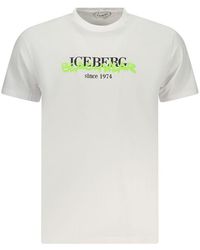 Iceberg - Neon Cotton Men T - Lyst