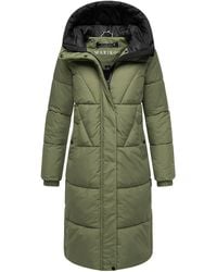Marikoo - Gewatteerde Mantel Yaskaa Met Capuchon & Fleecevoering - Lyst