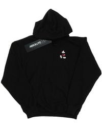 Disney - Mickey Mouse Kickin Retro Chest Hoodie - Lyst