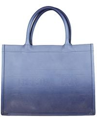 Dior - Christian Mittelgroße Book Tote Tasche Aus Leder - Lyst