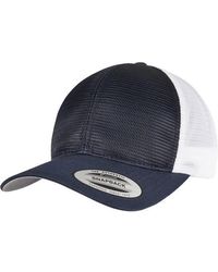 Flexfit - "360" Kappe (Marineblau/Weiß) - Lyst