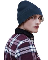 BEECHFIELD® - "Original" Mütze Mit Bündchen (Dunkelblau) - Lyst