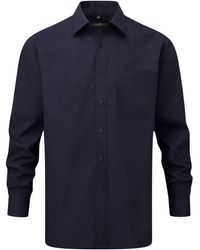 Russell - Collection /Ladies Poplin Long-Sleeved Shirt (French) - Lyst
