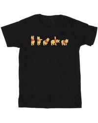 Disney - Winnie The Pooh Stretching T-Shirt Cotton - Lyst