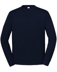 Fruit Of The Loom - Iconic Premium Set-In Sweatshirt (Deep) - Lyst