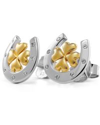 Orphelia - 'Signature' Damen Ohrstecker Aus 925Er Sterling Silber - Lyst