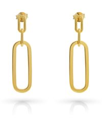 Orphelia - 'Essence' 925 Sterling Drop Earrings - Lyst