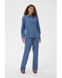 Saint Tropez - Overhemd Met Lang Mouwen Ojettasz Overhemd Met Lang Mouwen Loose Fit - Lyst