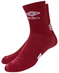 Umbro - Protex Gripped Ankle Socks (New Claret) - Lyst