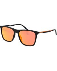 Converse - Schwarze Metall Sonnenbrille - Lyst