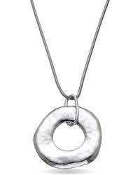 Luxenter - Routa Rhodinierte Halskette - Lyst