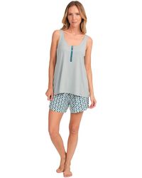 J&j Brothers - Jjb15 Sleeveless Pajamas - Lyst
