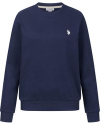 U.S. POLO ASSN. - Damen Sweatshirt Pullover Uszoee Aus Baumwollmix - Lyst