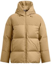 Under Armour - Limitless Ribfluwelen Gequilt Pufferjack - Lyst