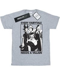 Disney - Every Fairy Tale Needs A Villain Cotton T-Shirt (Sports) - Lyst