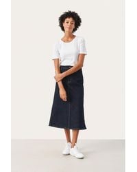 Part Two - Denim Rok A-Shape Dark Denim Dark - Lyst