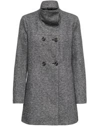 ONLY - Enkel Mantel - Lyst