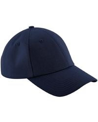BEECHFIELD® - Authentic 6 Panel Baseball Kappe (Marineblau) - Lyst