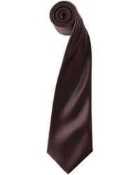 PREMIER - Adult Colours Satin Tie - Lyst