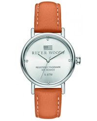 River Woods - Arkansas Watch Rw340038 Leather - Lyst