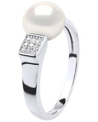 Diadema - Ring Adjustable Freshwater Pearl Jewelry 9-10Mm 925 - Lyst