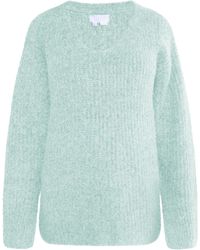 Usha - Strickpullover Damen Eismint Melange - Lyst