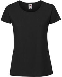 Fruit Of The Loom - Ladies Fit Ringspun Premium Tshirt Cotton - Lyst