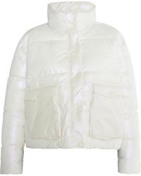 myMo - Winterjas Wolwit - Lyst