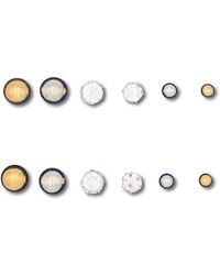 Steuer - Modeschmuck Ohrstecker-Set Ohrstecker-Set 6 Paare - Lyst