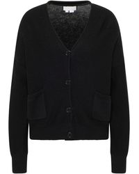 RISA - Vest Met Knopen Teylon - Lyst
