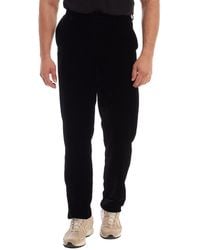 Emporio Armani - High-Waisted Velvet Dress Pants B1P440 - Lyst
